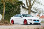 BMW M4 Coupe on Vossen Wheels (VPS-307T) 2017 года